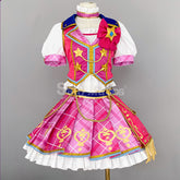 【In Stock】Anime Aikatsu! Cosplay Nijino Yume School Uniform Cosplay Costume